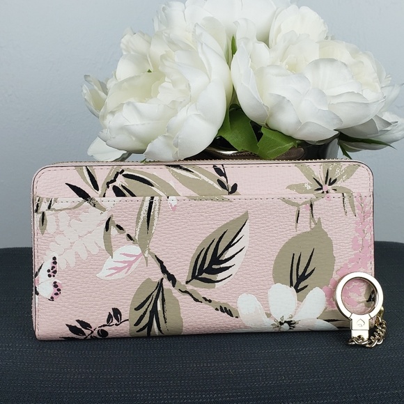 💞HP💞Kate Spade Neda Briar Lane Botanical Wallet - Picture 4 of 8